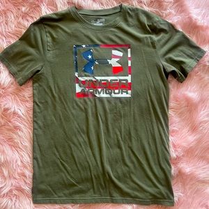 American print Under Armour Tee